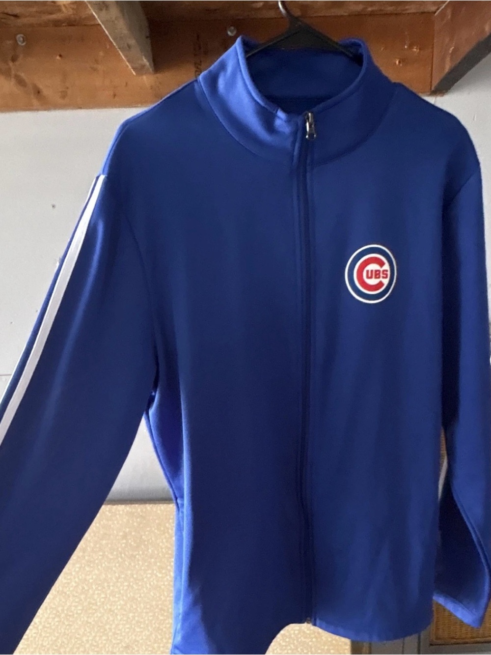 Men’s Chicago Cubs MLB Full Zip Jacket Pullover US Mens Size Medium